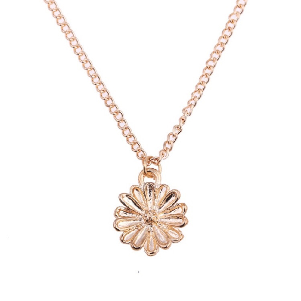 3 for $25⚡️Dainty sunflower necklace - Picture 2 of 6